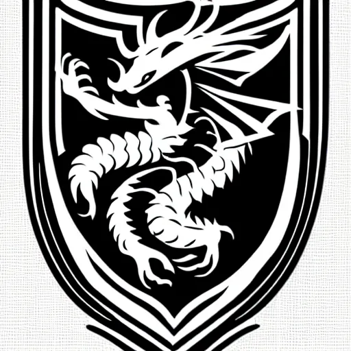 Prompt: the dragon flys NFL team logo vector art 4k