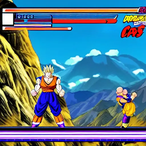 Image similar to dragon ball game