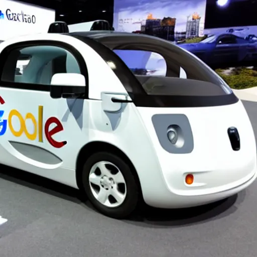 Image similar to google self driving car with shark mouth decal, photo from defense innovations expo 2 0 2 0