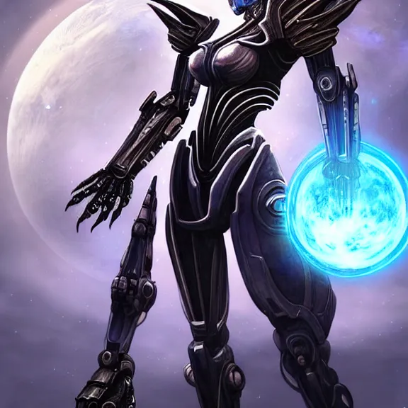 Image similar to giant stunning goddess shot, galactic sized beautiful hot anthropomorphic robot mecha female dragon, floating in space, larger than the planet, holding the earth in her arms, looming over earth, detailed sleek silver armor, epic proportions, epic scale, highly detailed digital art, sci fi, furry art, macro art, dragon art, goddess art, warframe fanart, destiny fanart, anthro, furry, giantess, macro, furaffinity, deviantart, 8k 3D realism