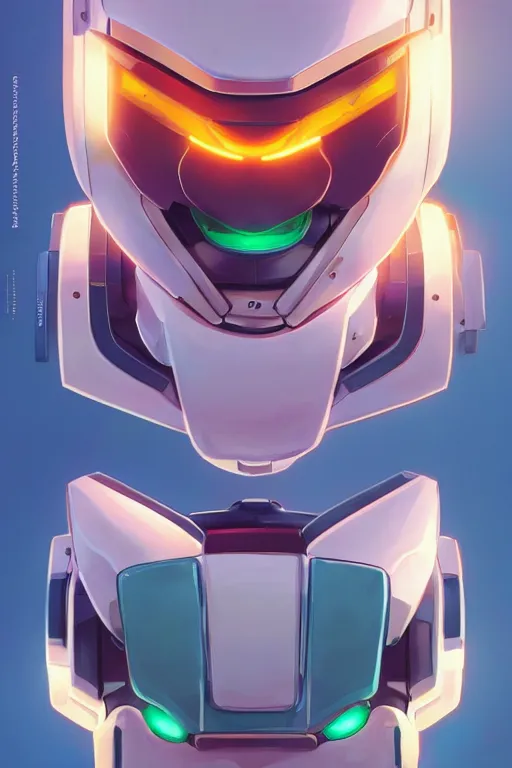 Image similar to metabots medabots medarotto medarot robot minimalist comics helmet mask neon cybereye, behance hd by jesper ejsing, by rhads, makoto shinkai and lois van baarle, ilya kuvshinov, rossdraws global illumination ray tracing hdr radiating a glowing aura