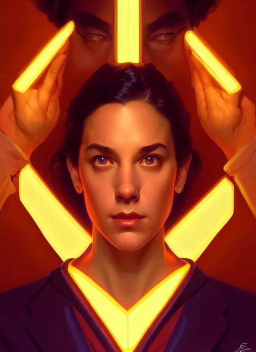 Prompt: symmetry!! portrait of seinfeld, glowing lights!! intricate, elegant, highly detailed, digital painting, artstation, concept art, smooth, sharp focus, illustration, art by artgerm and greg rutkowski and alphonse mucha