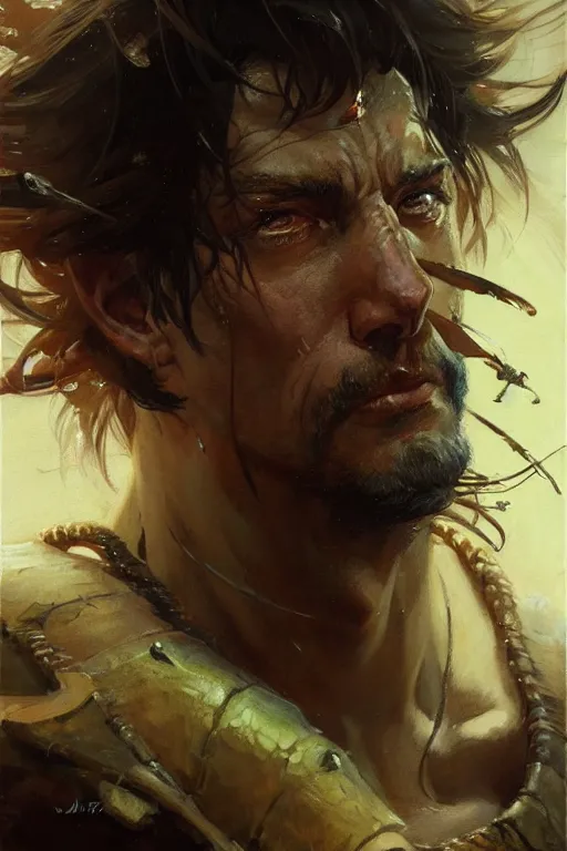 Image similar to extreme close up demilich extremely detailed portrait dnd, painting by gaston bussiere, craig mullins, greg rutkowski, yoji shinkawa