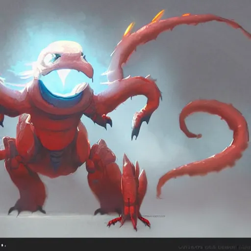 Image similar to Charmeleon🤖 digital Art, Greg rutkowski, Trending artstation,cinematic