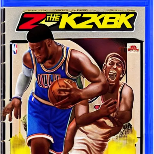 Image similar to nba 2 k for the super nintendo entertainment system