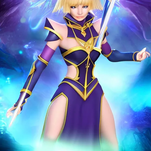 Image similar to beautiful dark magician girl, full body, mystical, ultra details, 8 k,