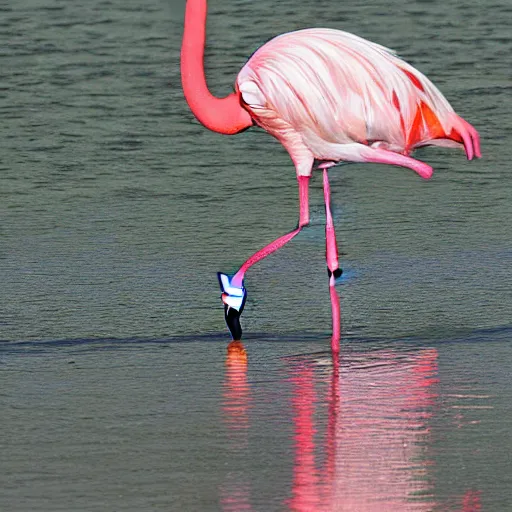 Image similar to flamingo rich simmons reflections