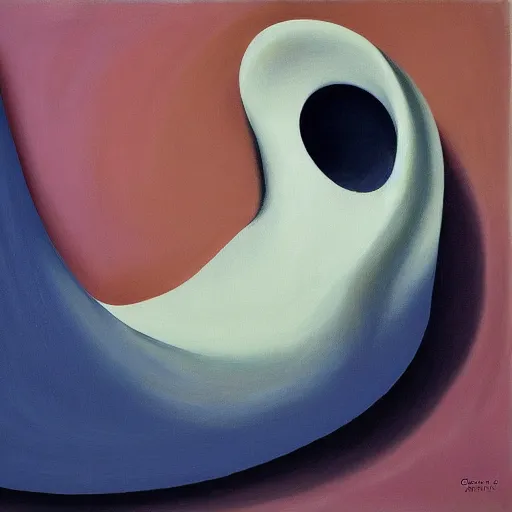 Image similar to oil painting by Georgia O'Keeffe