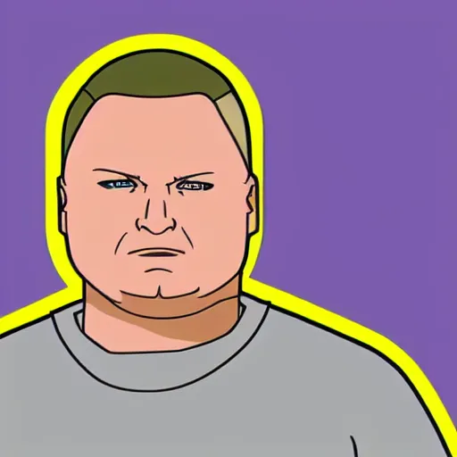 Image similar to we all know where Bobby Hill was on January 6th