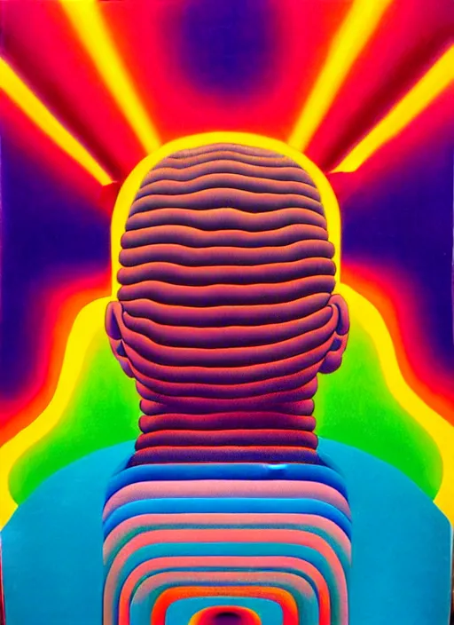 Image similar to labyrinth on a head by shusei nagaoka, kaws, david rudnick, airbrush on canvas, pastell colours, cell shaded!!!, 8 k