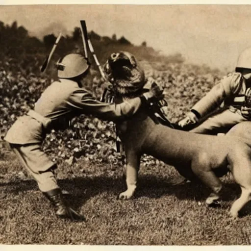 Prompt: photo of Japanese dogfighters fighting a giant oriental dragon, world war 2, Color,