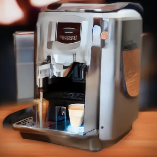 Image similar to humanoid coffee machine