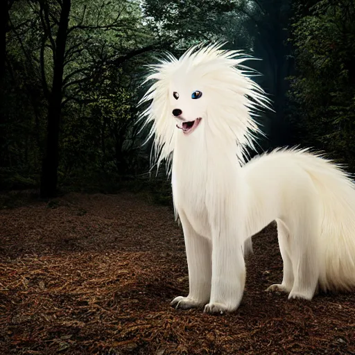 Image similar to national geographic professional photo of ninetales, award winning