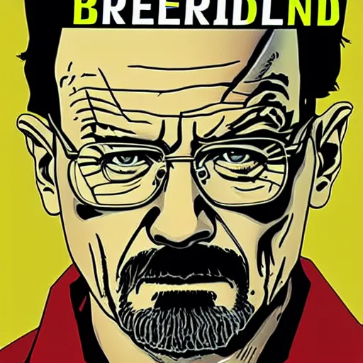 Image similar to Breaking Bad Season 1 Episode 1 as vertigo comic,