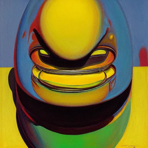 Image similar to alien by wayne thiebaud