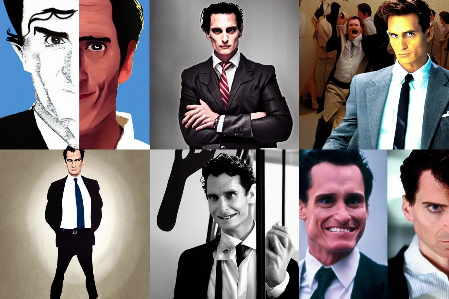 Prompt: tom curise as patrick bateman from amrtican psycho