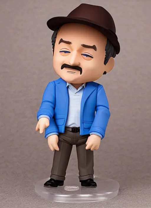 Image similar to bill murray, an nendoroid of bill murray figurine, realistic face, detailed product photo