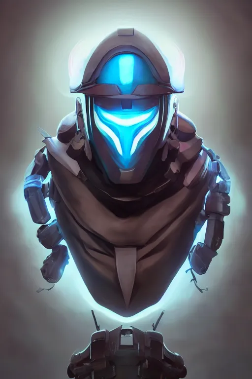 Image similar to epic mask helmet robot ninja portrait stylized as fornite style game design fanart by concept artist gervasio canda, behance hd by jesper ejsing, by rhads, makoto shinkai and lois van baarle, ilya kuvshinov, rossdraws global illumination radiating a glowing aura global illumination ray tracing hdr render in unreal engine 5