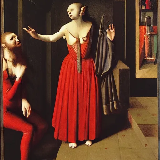 Image similar to salome dancing jean van eyck