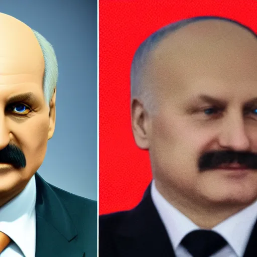 Image similar to Alexander Lukashenko in Undertale