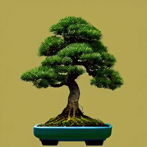 Image similar to bonsai spruce!! tree but minimalistic concept art by frank stella gilleard james whalen tom, colorful, soft light, trending on artstation, minimalism