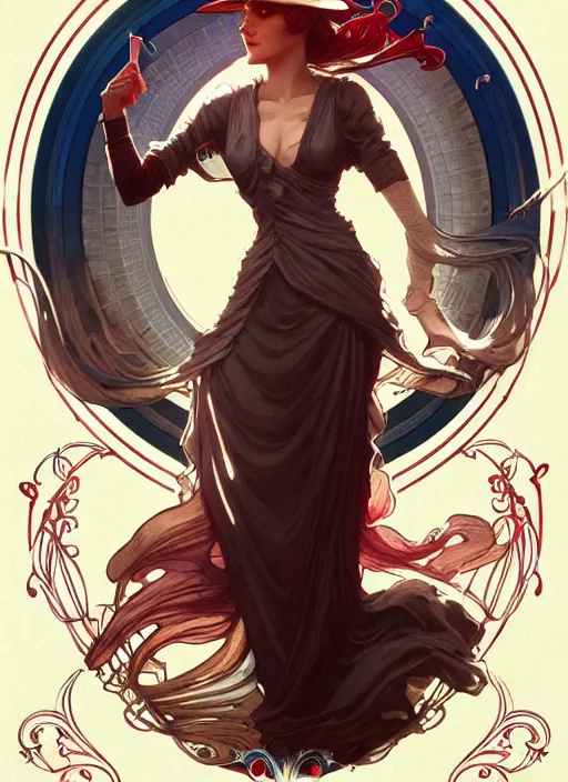 Prompt: uncle sam i want you, by artgerm, cushart krenz, greg rutkowski, mucha. art nouveau. gloomhaven, swirly vibrant ripples, gaudy colors, sharp edges. ultra clear detailed. 8 k. elegant, intricate, octane render