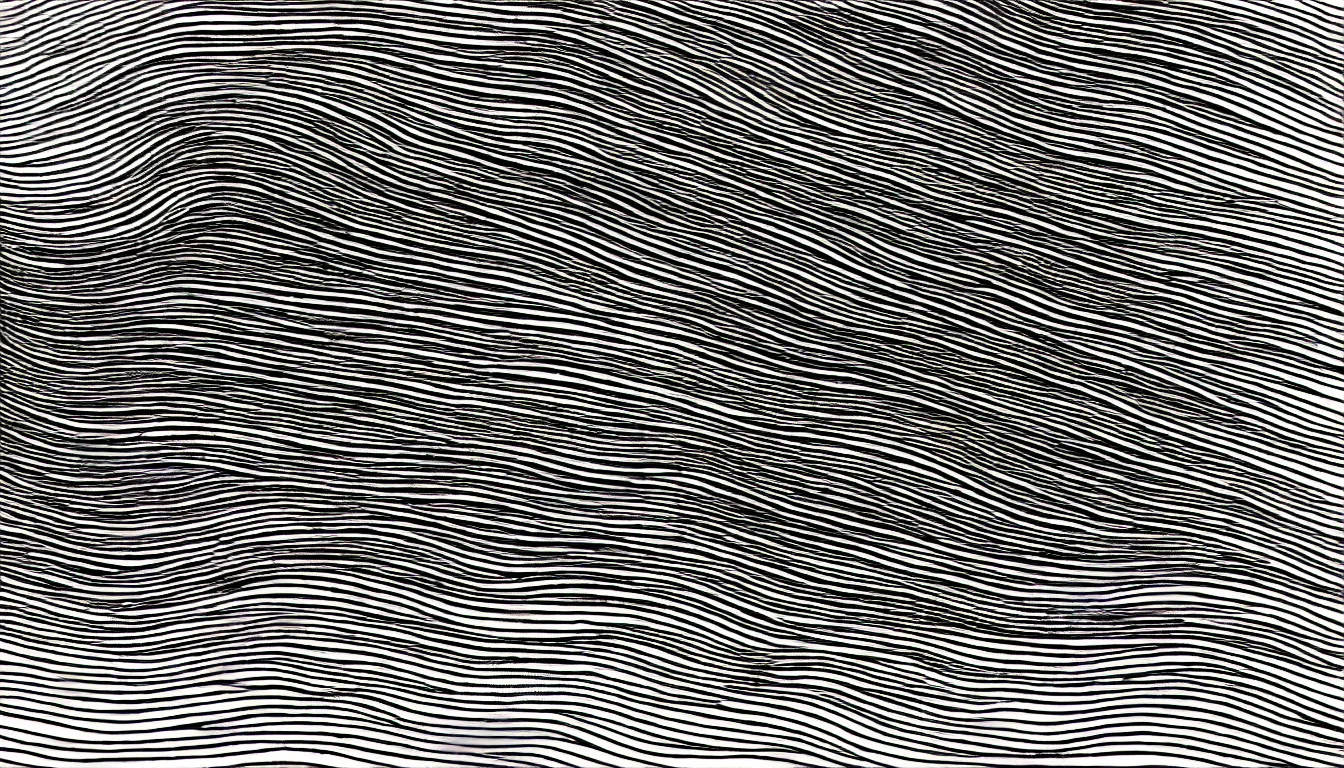 Image similar to elegant one line drawing of an ocean wave, the minimalist wave