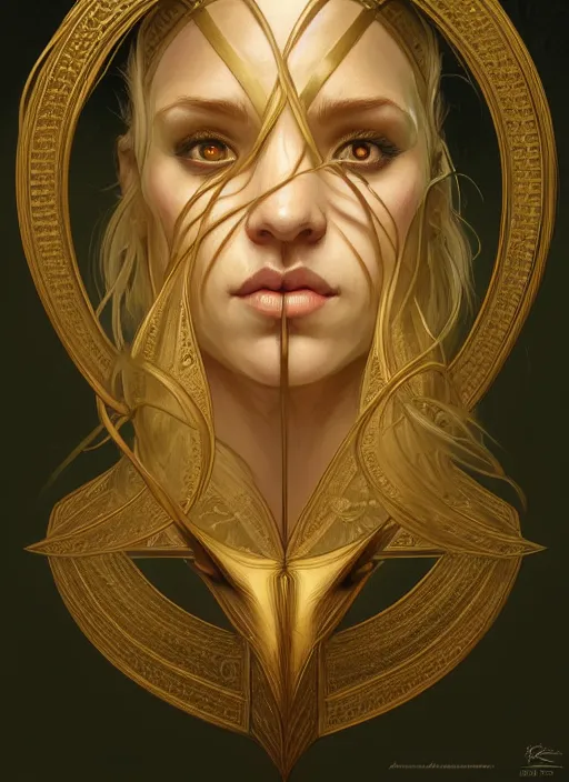 Image similar to symmetry portrait of leprechaun, intricate, elegant, highly detailed, digital painting, artstation, concept art, smooth, sharp focus, illustration, art by artgerm and greg rutkowski and alphonse mucha, 8 k