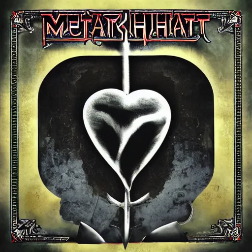 Image similar to metalheart album cover