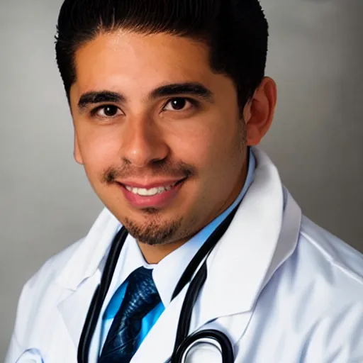 Image similar to steven vazquez as a doctor