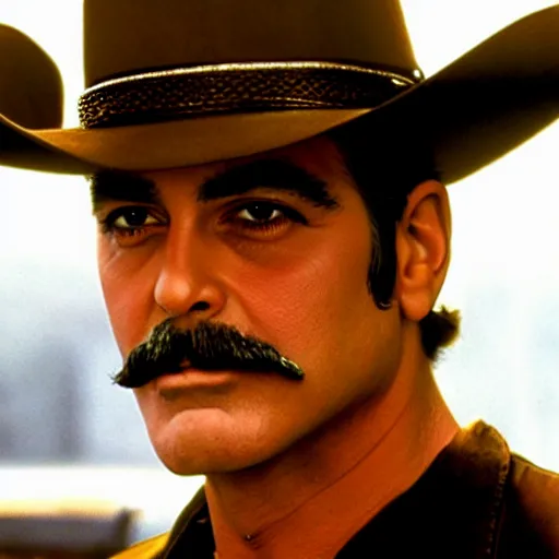 Prompt: george clooney as wyatt earp