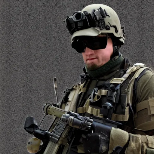 Prompt: spec ops infiltration on dark house night vision fire weapon tactical swat team