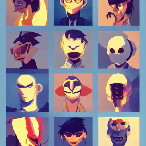 Image similar to face icon stylized minimalist toxic crusaders, loftis, cory behance hd by jesper ejsing, by rhads, makoto shinkai and lois van baarle, ilya kuvshinov, rossdraws global illumination