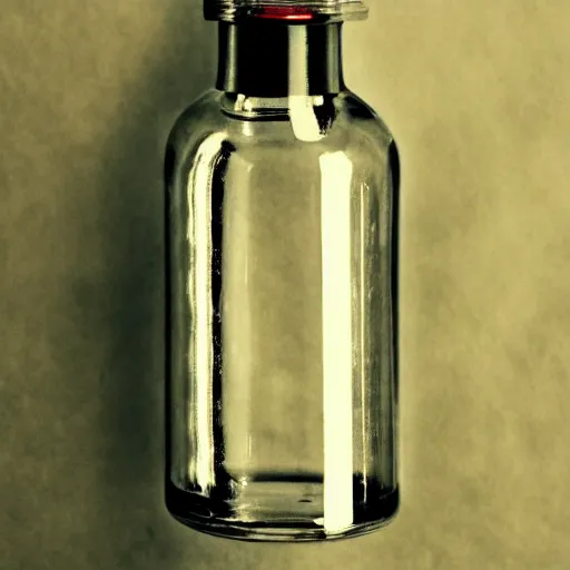 Prompt: Space in a bottle