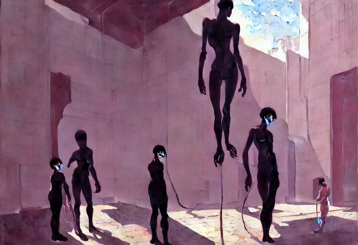 Image similar to sad and heartbreaking painting of an empty location, cinematic scenery, art by ( ( ( kuvshinov ilya ) ) ) and wayne barlowe and francis bacon and artgerm and wlop and william - adolphe bouguereau