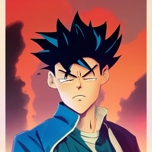 Image similar to face icon stylized minimalist yu yu hakusho, loftis, cory behance hd by jesper ejsing, by rhads, makoto shinkai and lois van baarle, ilya kuvshinov, rossdraws global illumination