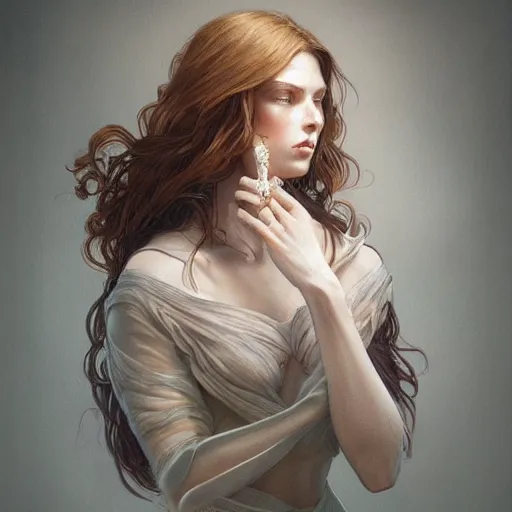 Prompt: full figure ultra realistic illustration, dolores abernathy, intricate, elegant, highly detailed, digital painting, artstation, concept art, smooth, sharp focus, illustration, art by artgerm and greg rutkowski and alphonse mucha