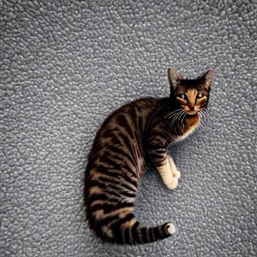 Image similar to a feline starfish - cat - hybrid, animal photography