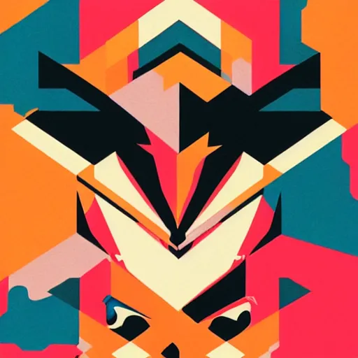 Prompt: Supreme x Animal Crossing Profile Picture by Sachin Teng, asymmetrical, Organic Painting , Matte Painting, geometric shapes, hard edges, graffiti, street art,:2 by Sachin Teng:4