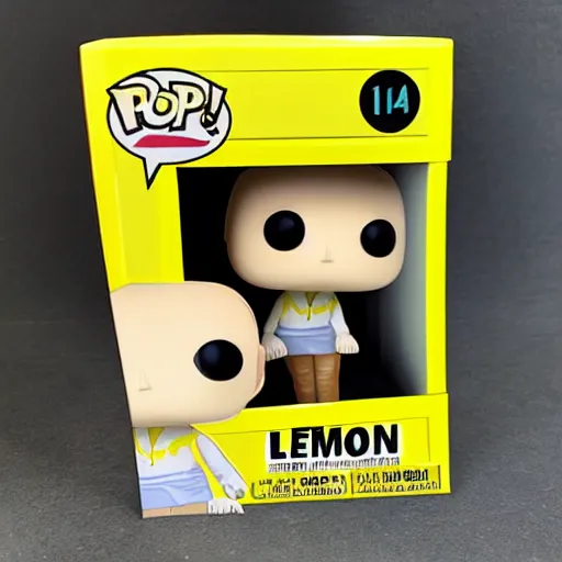 Prompt: Lemon Funko Pop