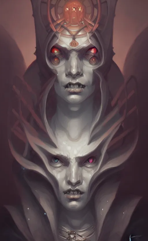 Prompt: lineart portrait artwork of the necromancer by peter mohrbacher, hyper detailed, lineart