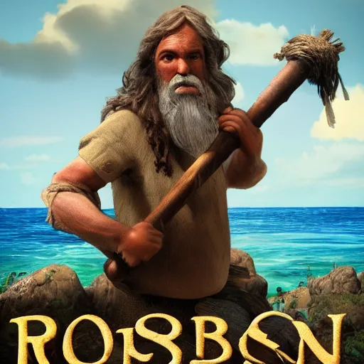 Prompt: robinson crusoe