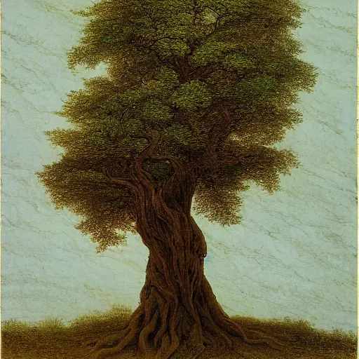 Image similar to a Ent painted by Gustav Doré