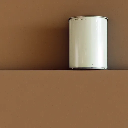 Image similar to can of paint, minimal, modern