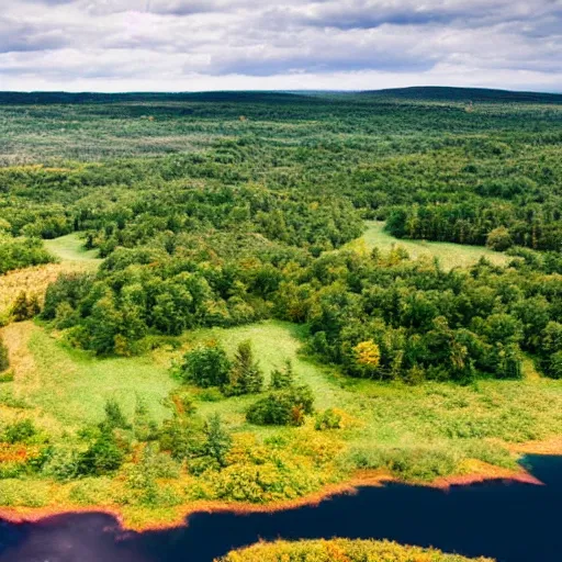 Image similar to if apple designed country, rhode island johnson pond aka lake