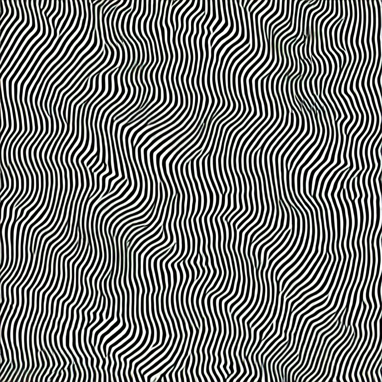 Prompt: illusory motion dazzle camouflage perlin noise optical illusion face