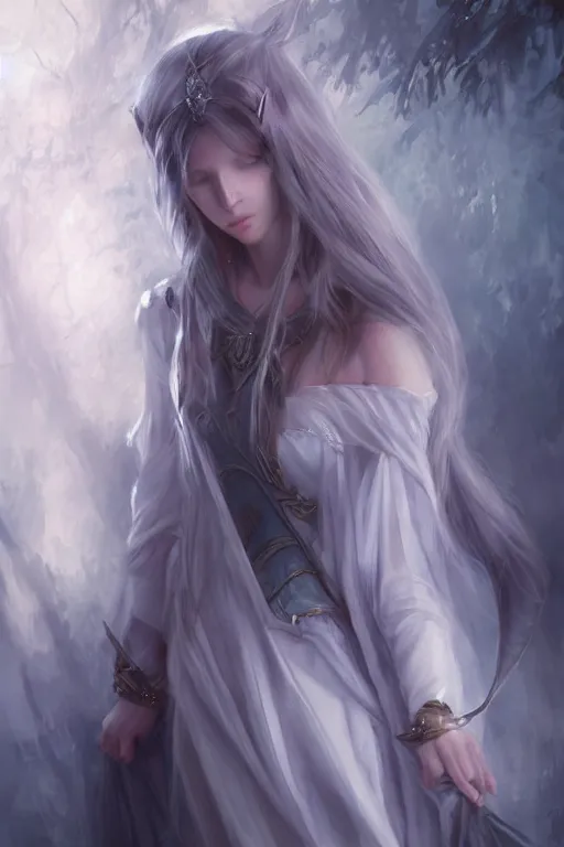 Image similar to Luthien by WLOP