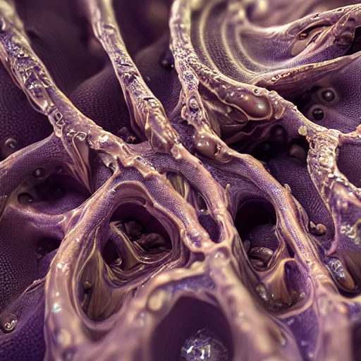 Prompt: closeup of beautiful human bodies intertwined, 3 d fractals, mandelbulb, dripping wet, skin, macro photography, highly detailed, hyperrealism, cinematic