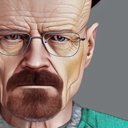 Image similar to walter white mugshot, high detail, 8 k