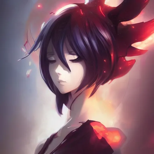 Prompt: anime portrait of Rage as an anime antagonist by Stanley Artgerm Lau, WLOP, Rossdraws, James Jean, Andrei Riabovitchev, Marc Simonetti, and Sakimichan, trending on artstation